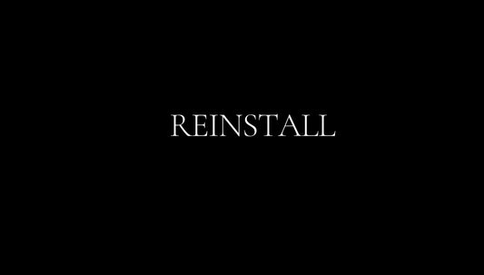 Reinstall