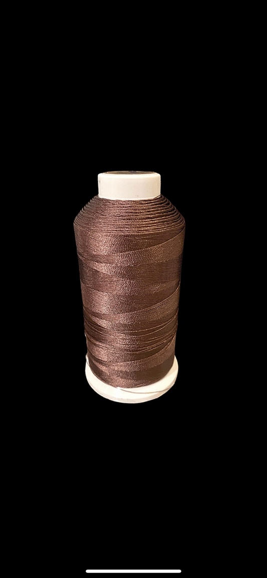 Brown Bonded Nylon Thread