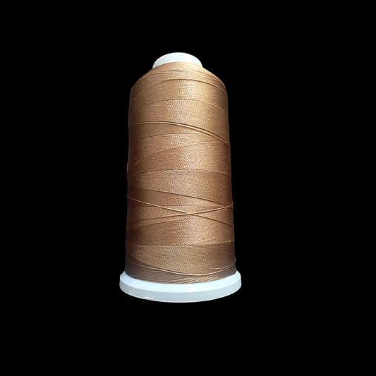 Light Brown Bonded Nylon Thread